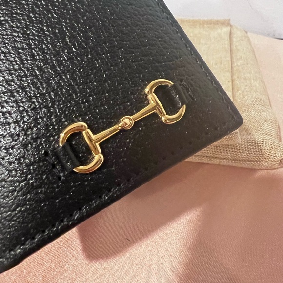 Gucci Horsebit Card Holder Wallet - Picture 2 of 6